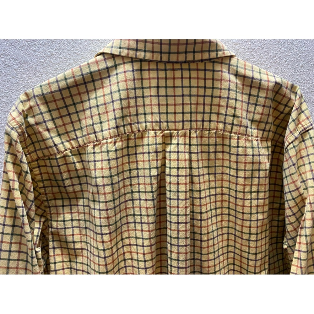 Eddie Bauer lot of 2 Mens Large Plaid Long Sleeve Button Down Shirt Size - Picture 6 of 13
